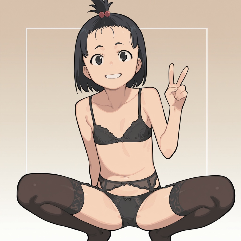 女の娘ガーターベルトイラスト集01