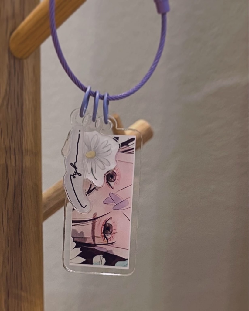 アクリルキーリング