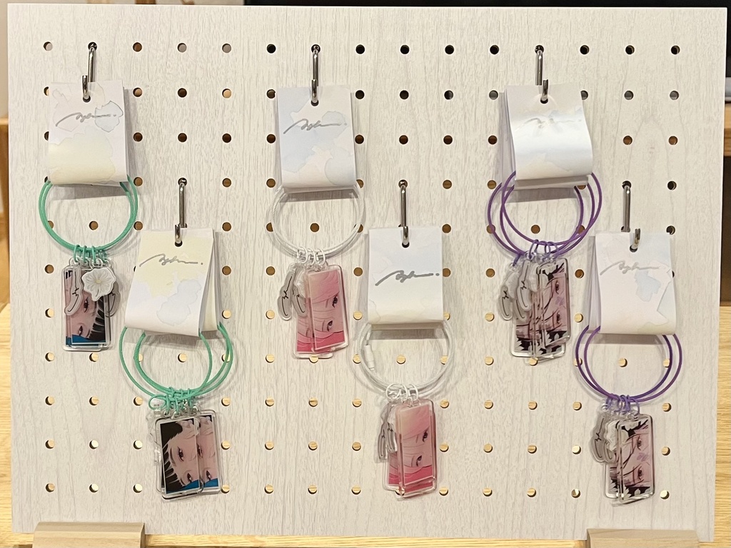 アクリルキーリング