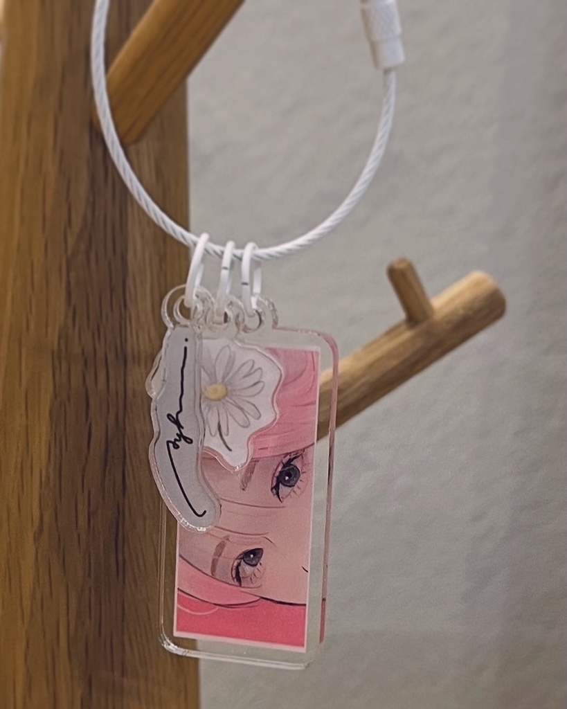 アクリルキーリング