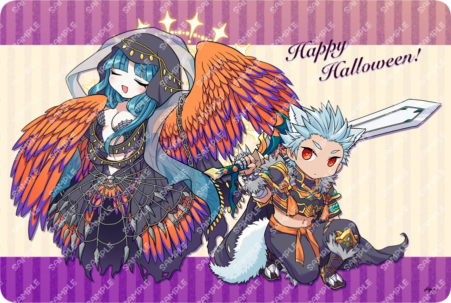 RSハロウィンノエル＋ワグナスポストカード