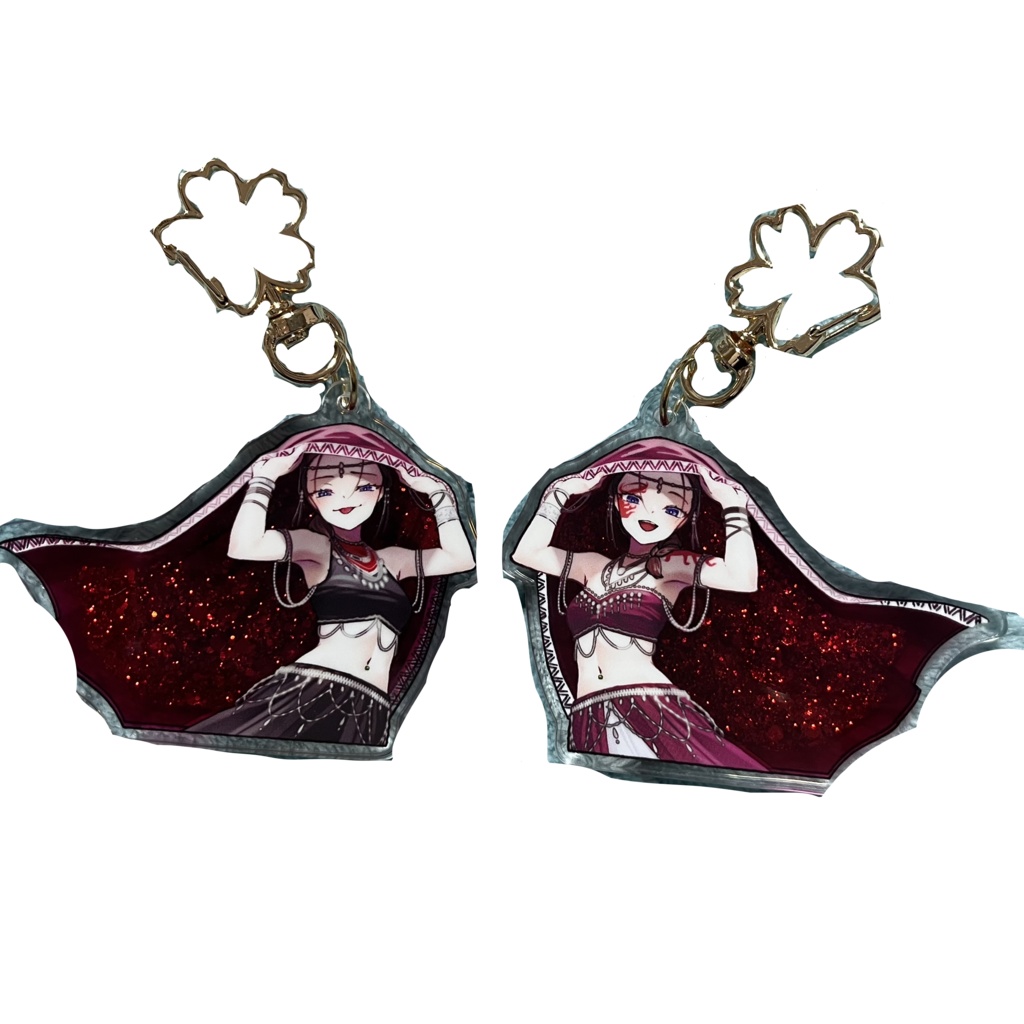 ハレムパロ　嫁ちゃんズ　グリッターアクキー