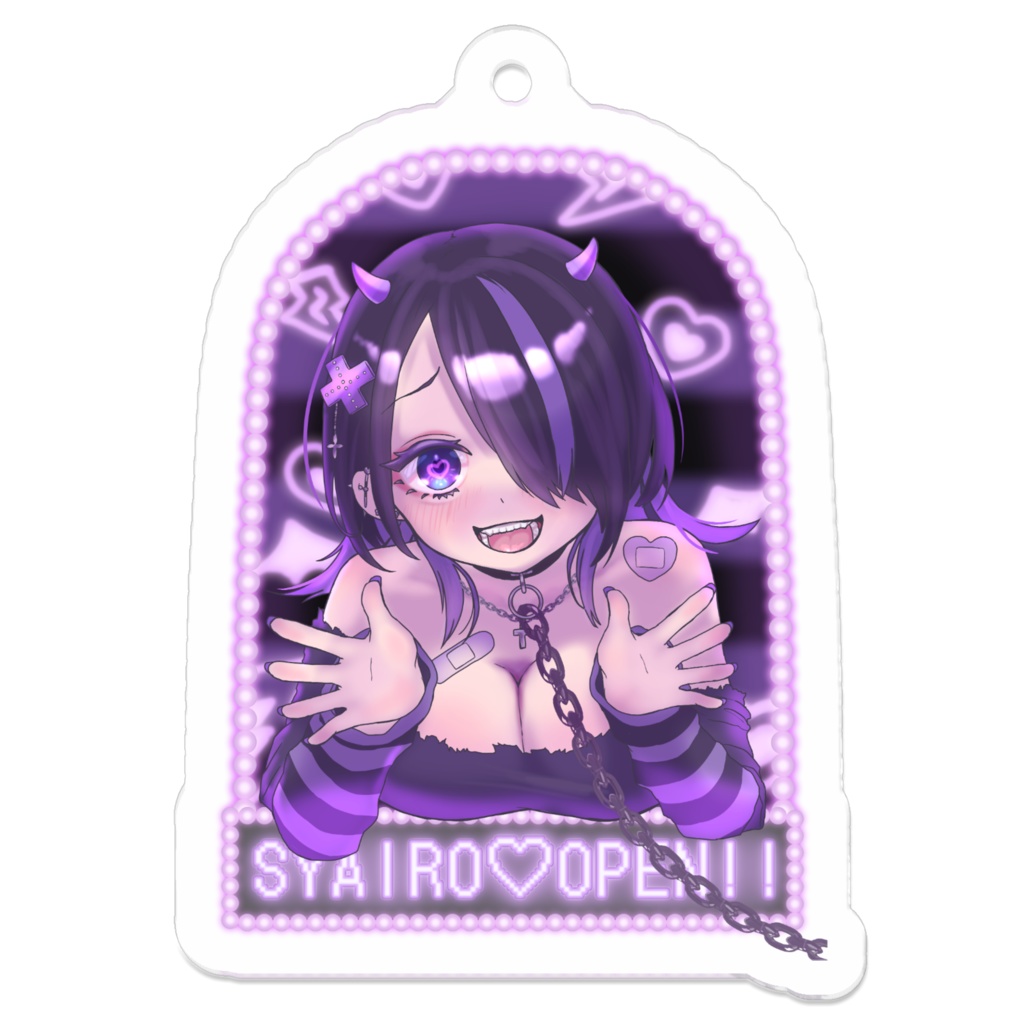あなたを待つSyairoちゃんアクキー