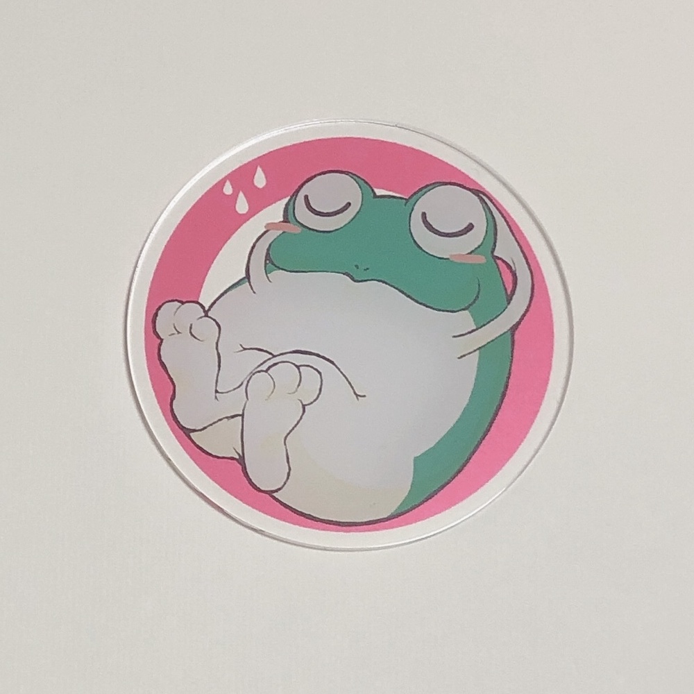 蛙男　アクリルコースター