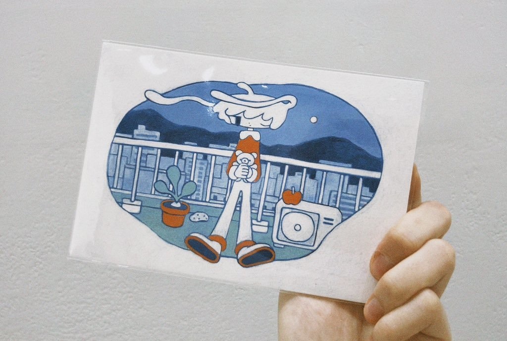 石の思い出ポストカード(2枚セット)