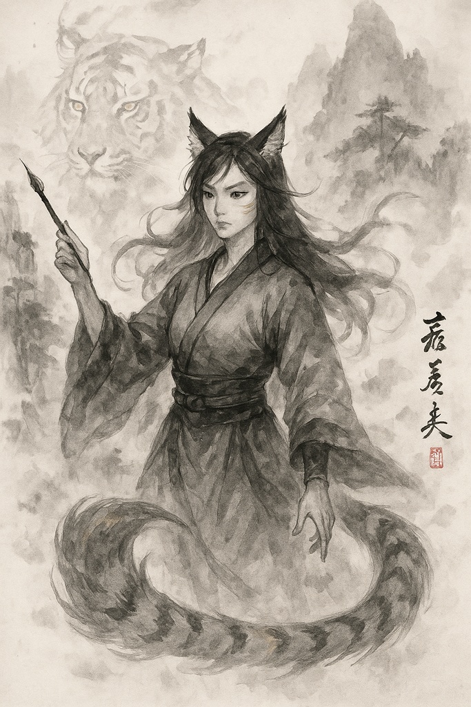 星と狐の魂 × 金影の夜語|金玲児 限定ビジュアルコレクション Vol.1