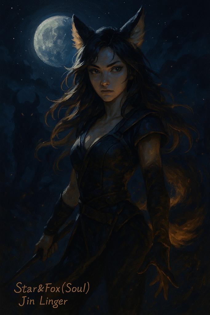 星と狐の魂 × 金影の夜語|金玲児 限定ビジュアルコレクション Vol.1