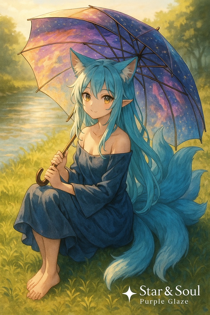 傘の言葉 × 紫琉璃イラスト集 vol.1