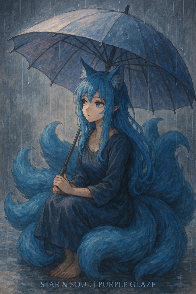 傘の言葉 × 紫琉璃イラスト集 vol.1