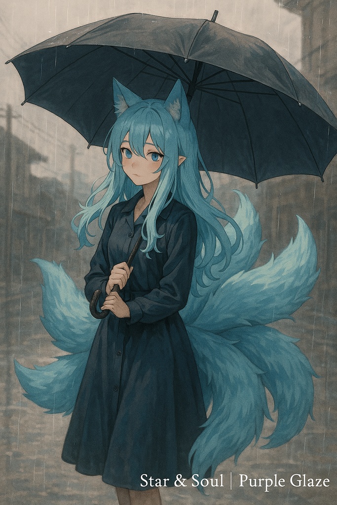 傘の言葉 × 紫琉璃イラスト集 vol.1