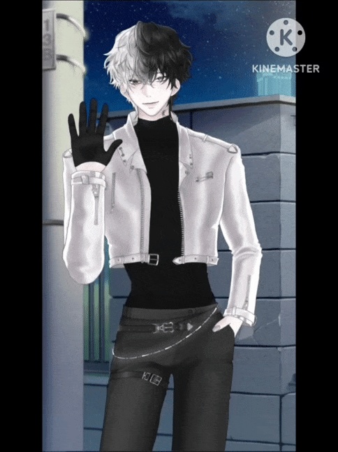 【1点限定 Live2D】 Black-and-white thief wolf