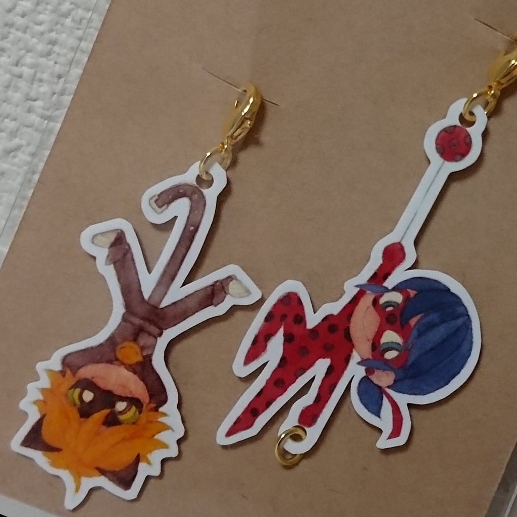 チャームセット(レディバグ＆シャノワール)