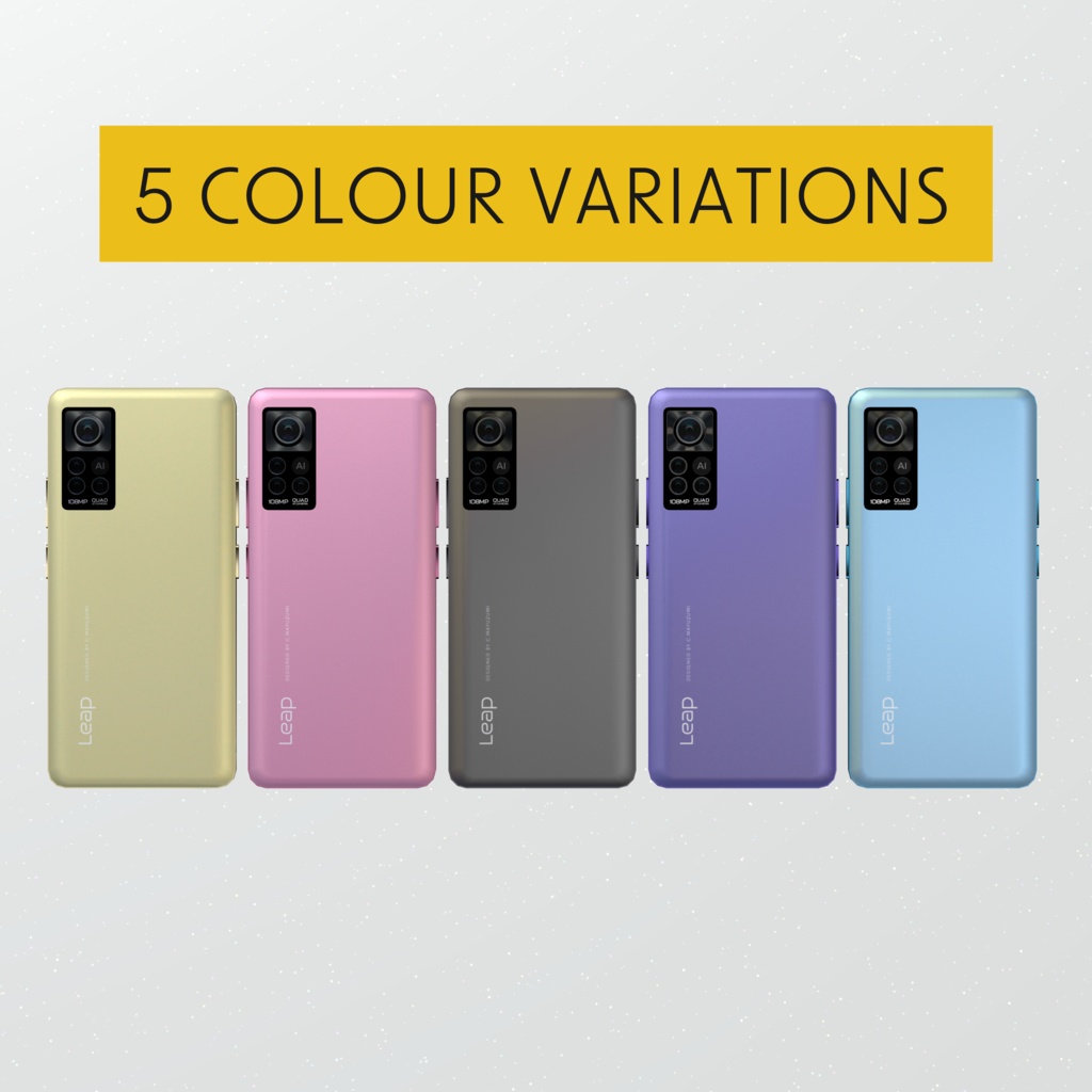 【VRChat向け3Dモデル】スマートフォン -Leap-