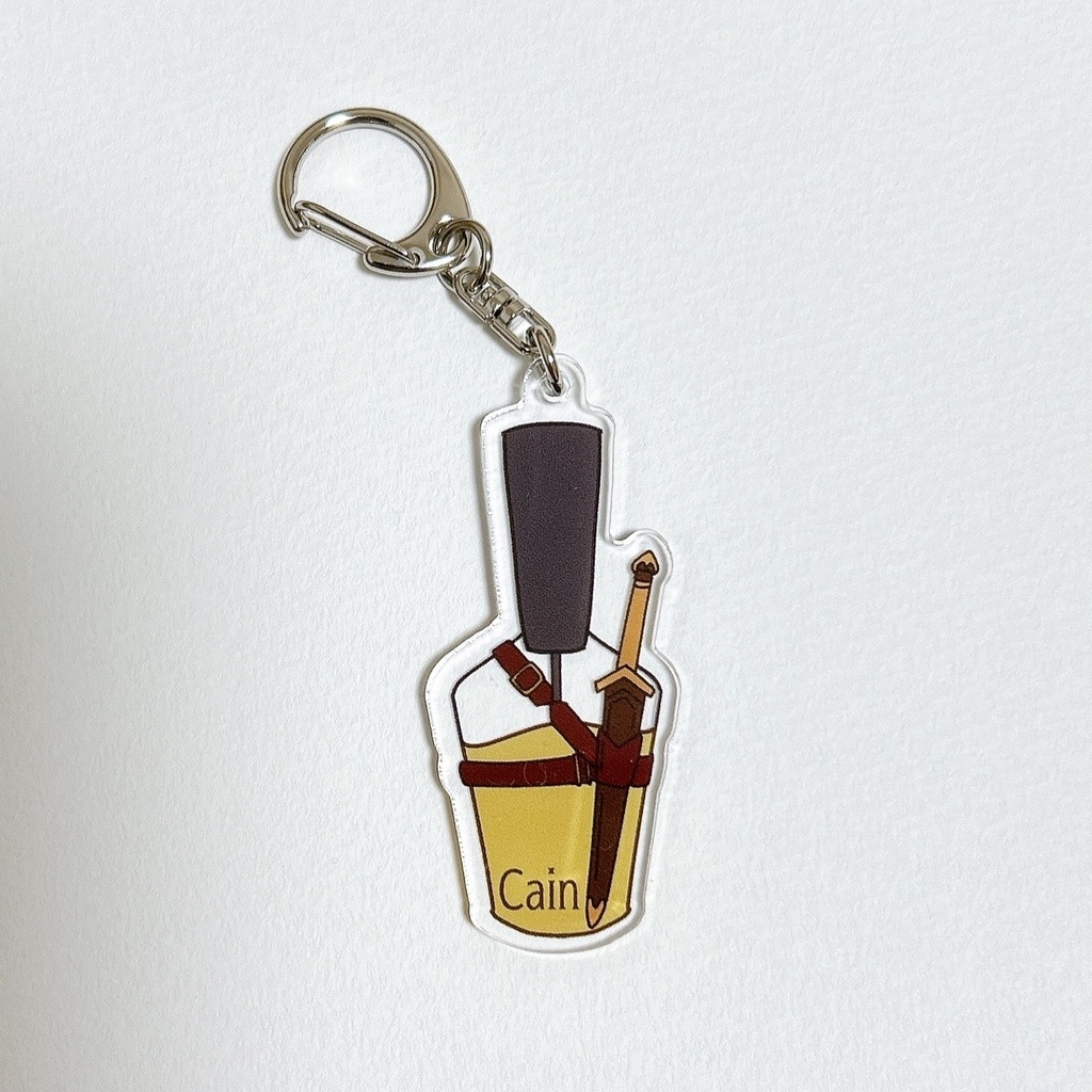 魔道具付きマニキュアモチーフアクキー