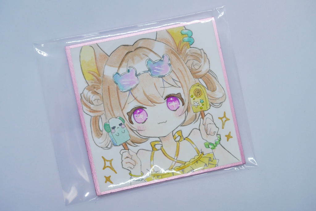 【1点もの原画】ねずみサマー