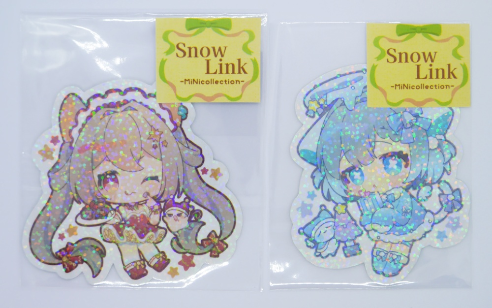 【ステッカー】クリスマスねずみメイド/ねこ天使