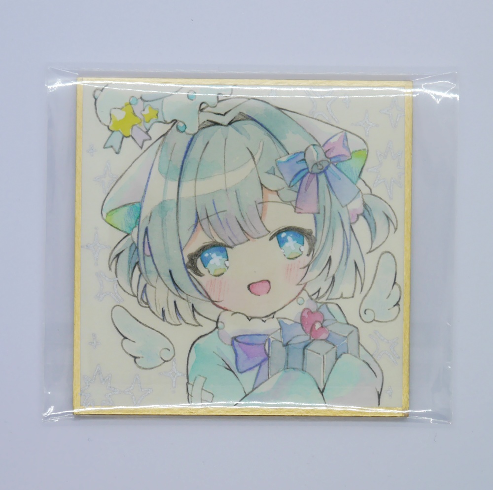 【1点もの原画】クリスマスねこ天使②