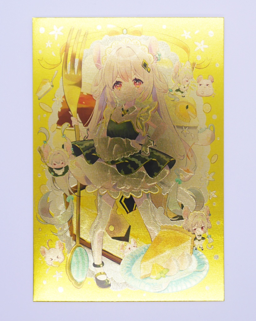 【SSRポストカード・復刻】ケーキは私が守るんだから