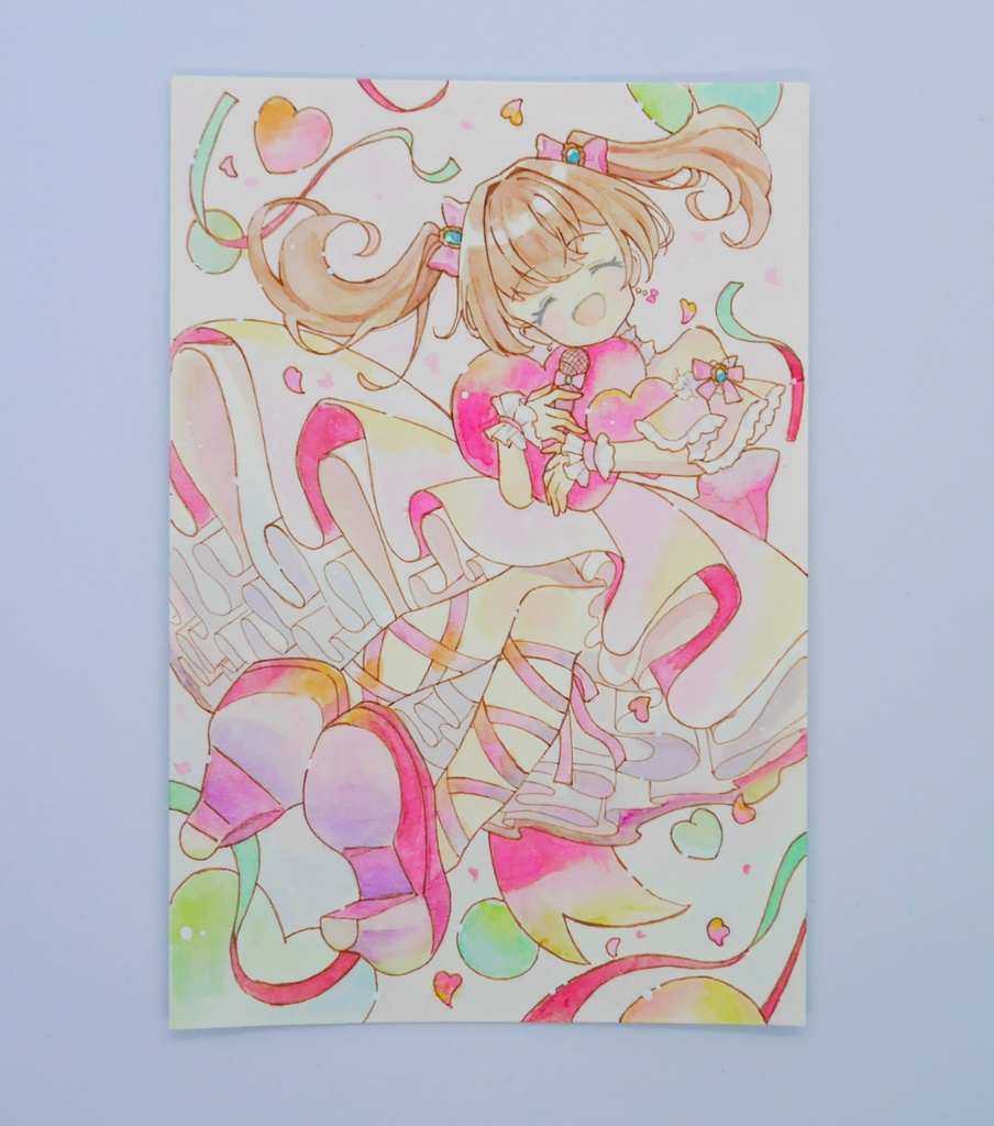 【1点もの原画】たくさんの愛をあなたに