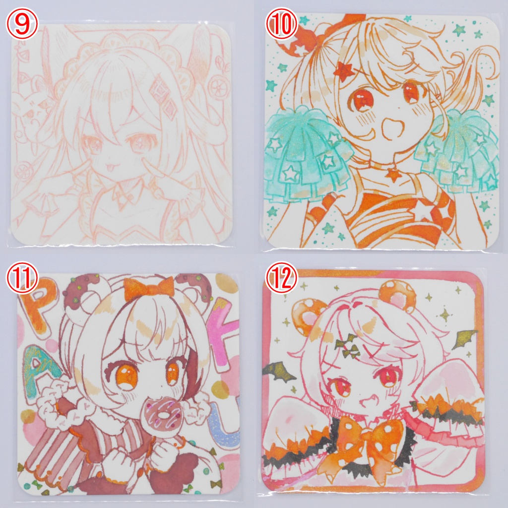 【1点もの原画】ましかくペーパードローイング