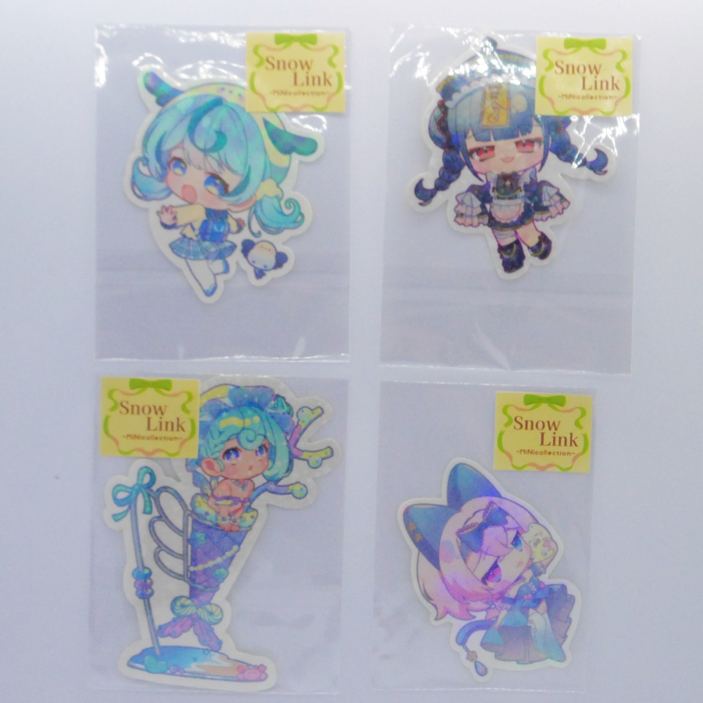 【ステッカー】ミニキャラ図鑑collection