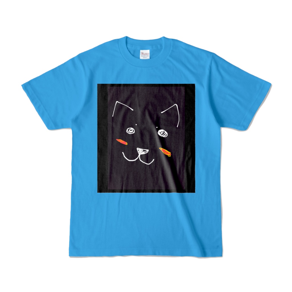 味わい深い犬Tシャツ。