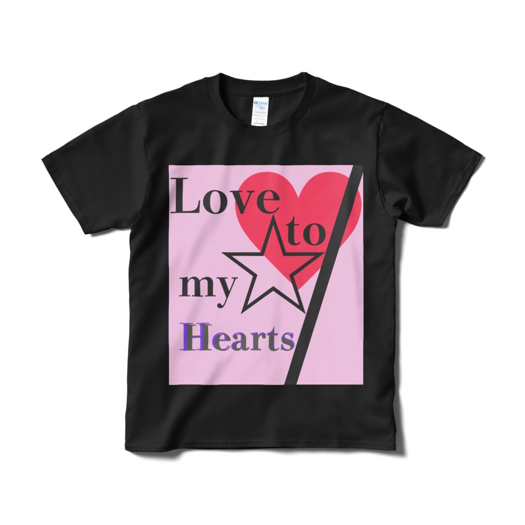 Love to my Hearts Tシャツ。