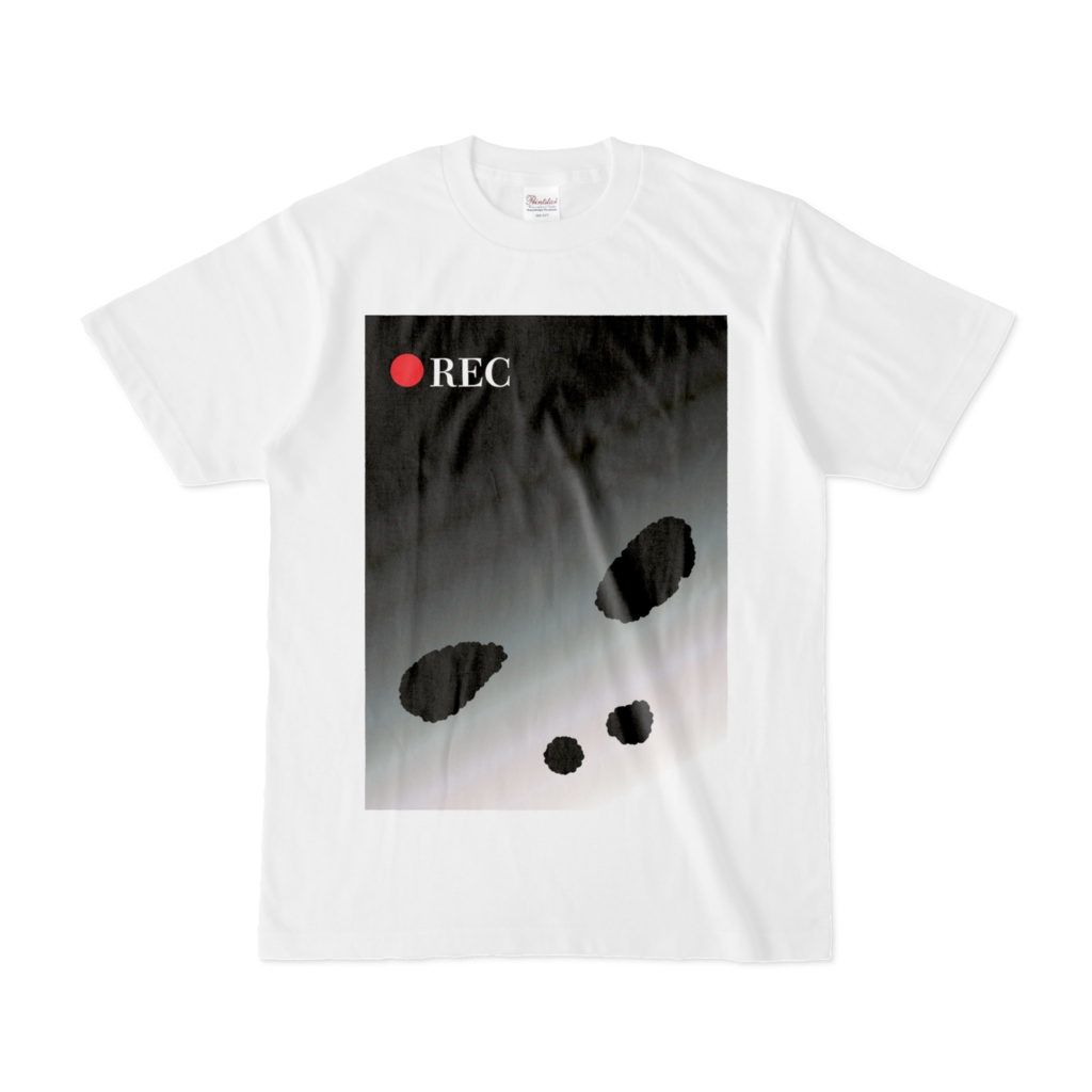 新種の宇宙人撮れた！Tシャツ。