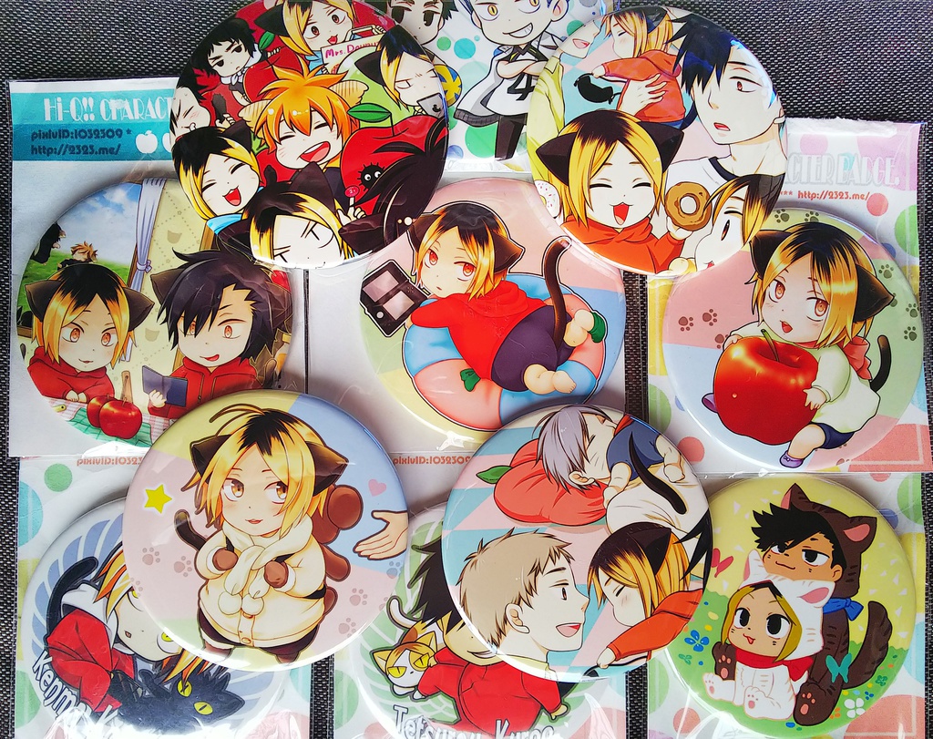 【バッジ 76mm】 表紙等 8種類