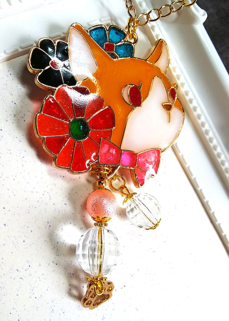 【受注生産】ハンドメイド/レジンアクセサリー/猫 【孤爪研磨モチーフ】