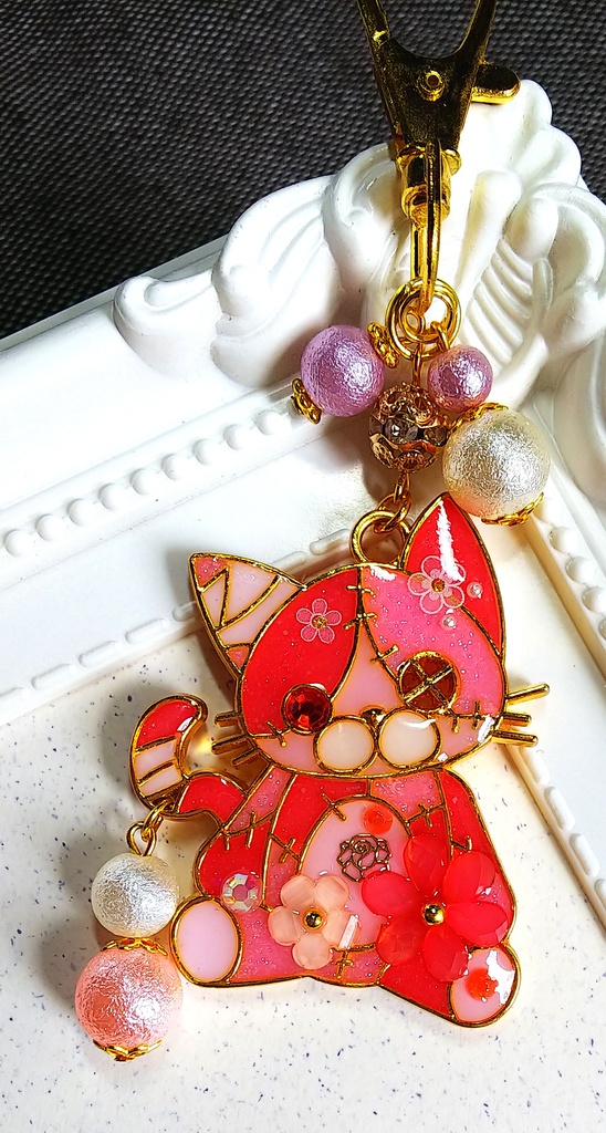 【受注生産】ハンドメイド/レジンアクセサリー/猫