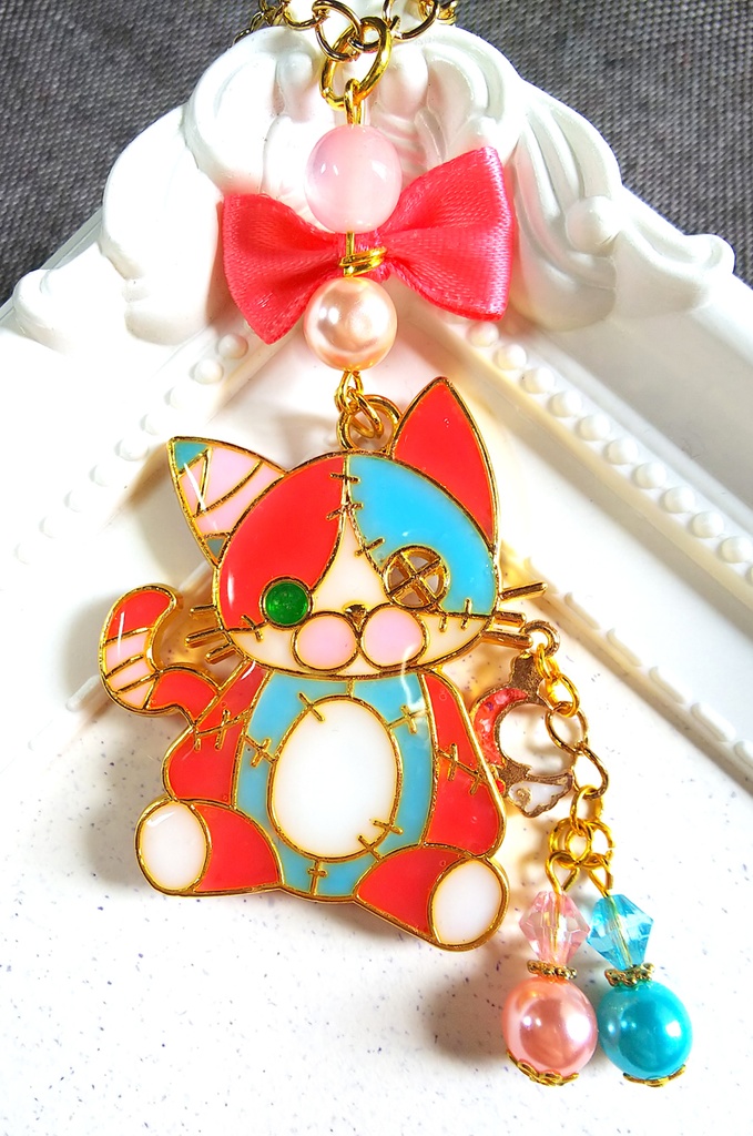 受注生産【あんさんぶるスターズ!2wink葵兄弟モチーフ】ハンドメイド/レジンアクセサリー/猫