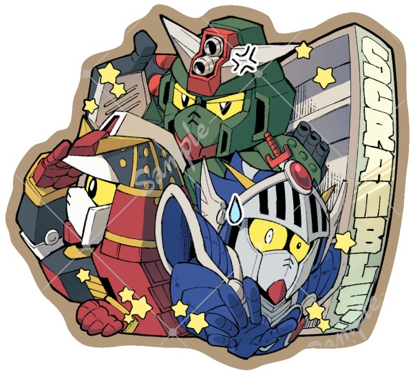 緊急出撃ステッカー