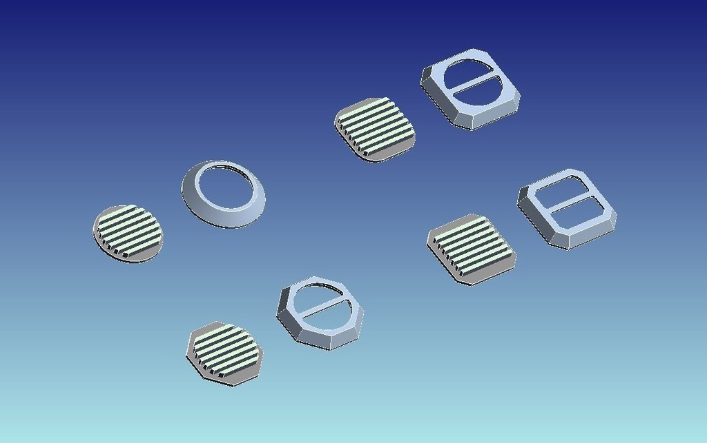 ノンスケール スラスタープレート