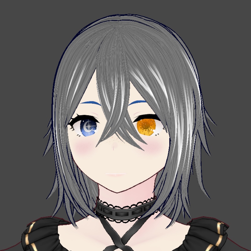 Free Vroid Frosting Highlight + Hair Texture