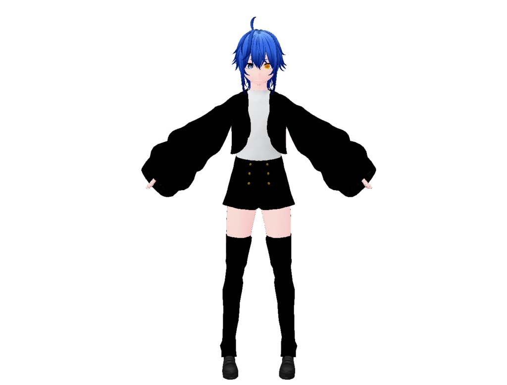 Vroid High Waist Outfit