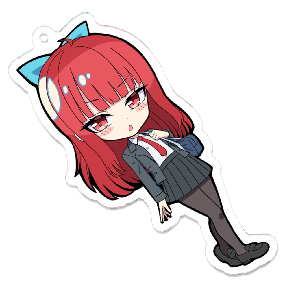 紅朱院椿姫ちゃんアクリルキーホルダー