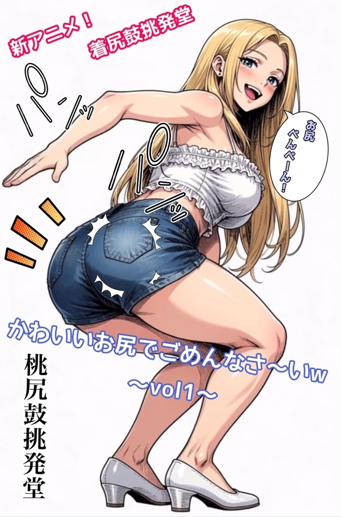 着尻鼓挑発堂アニメ_かわいいお尻でごめんなさ〜いw_vol1