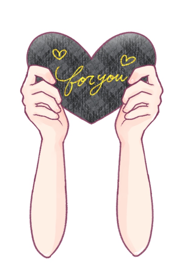 【フリー素材】バレンタインVtuber素材