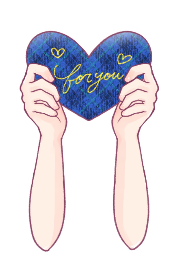 【フリー素材】バレンタインVtuber素材