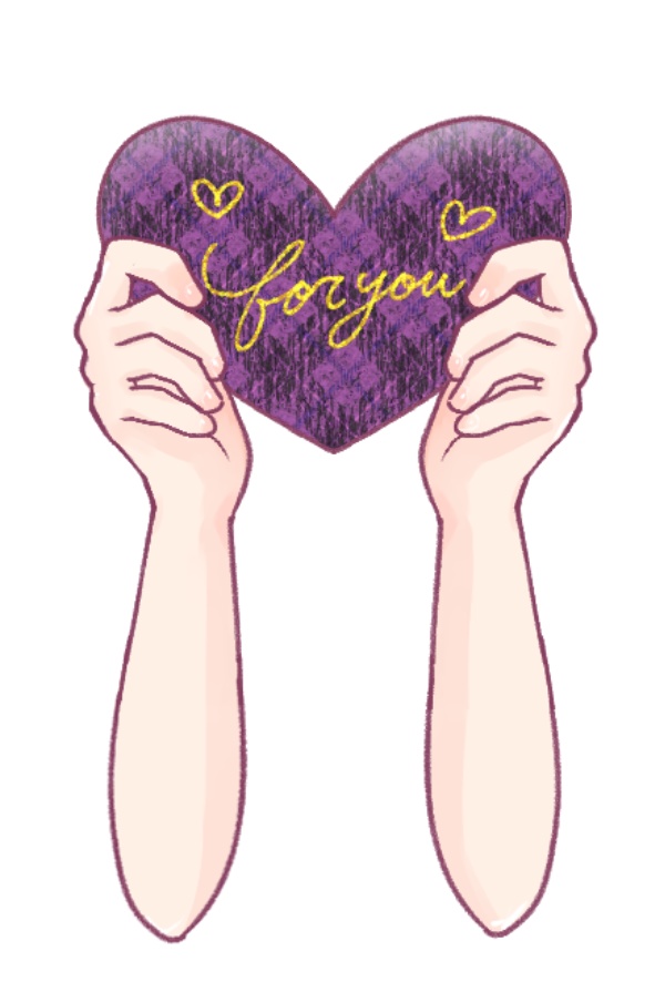 【フリー素材】バレンタインVtuber素材