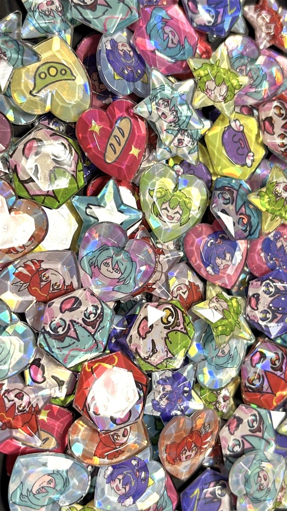 【初音ミク】キラキラジュエルシール