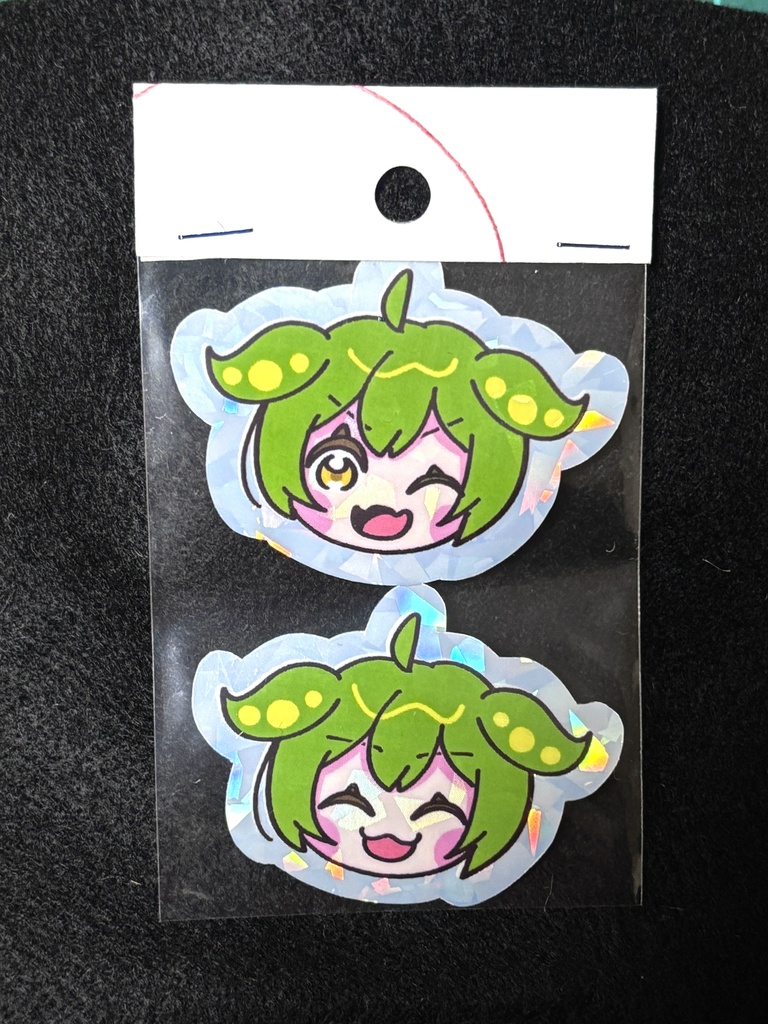 【ずんだもん】ホログラムステッカーA