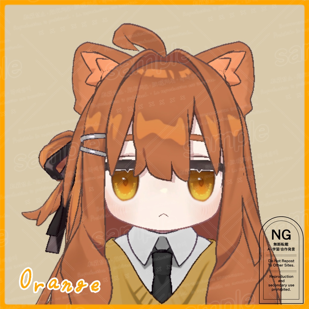 【キプフェル対応-eye texture】ねこっぽいおめめ【全8色】