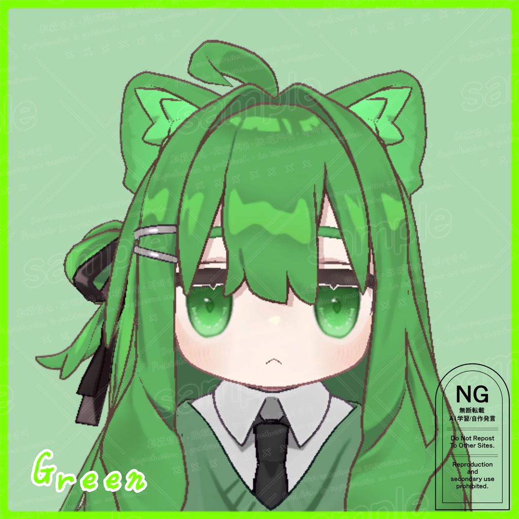 【キプフェル対応-eye texture】ねこっぽいおめめ【全8色】