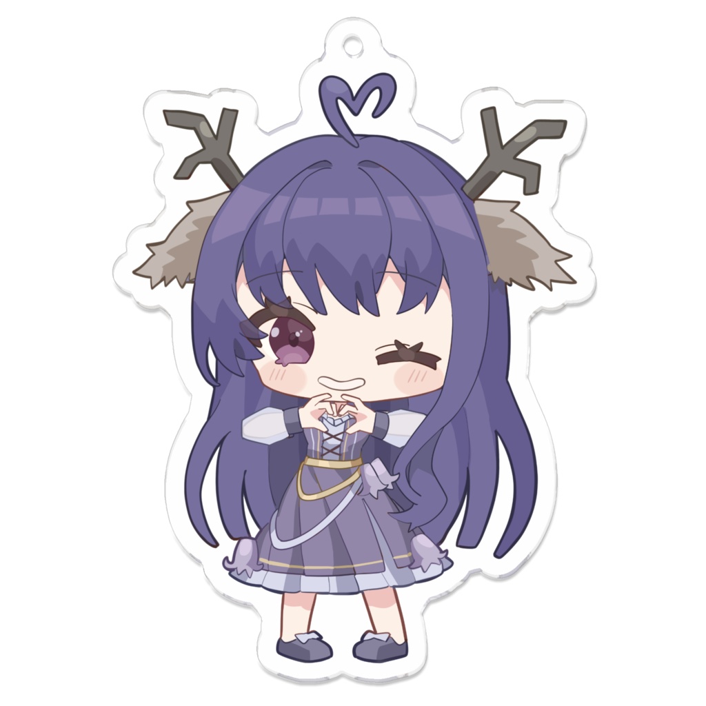 #うちの鹿苑 アクリルキーホルダー