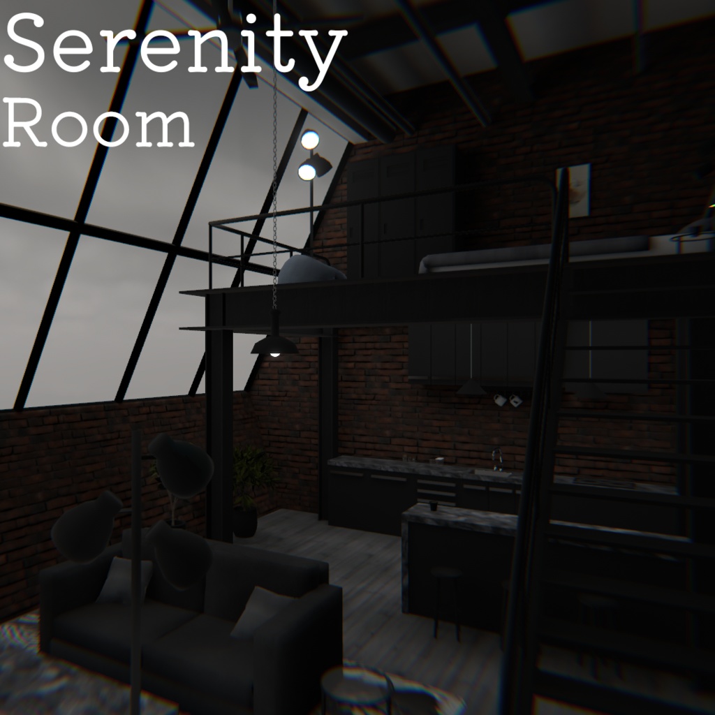 【VRC向けワールド】SerenityRoom