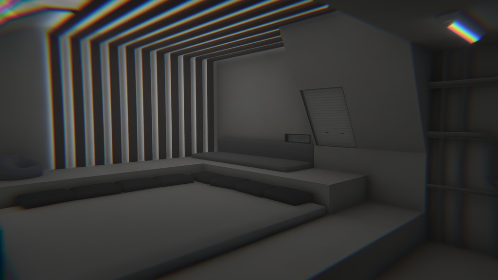 【VRC向けワールド】LazilyRoom