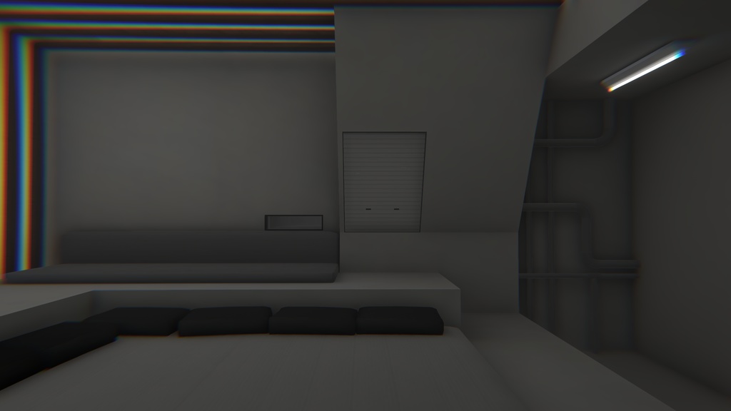 【VRC向けワールド】LazilyRoom