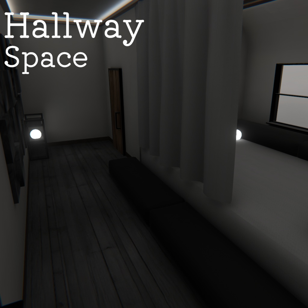 【VRC向けワールド】HallwaySpace